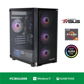 PCBuilder Ryzen 5 8600G WARDEN Windows 11 Gaming PC PCBuilder Ryzen 5 8600G WARDEN Windows 11 Gaming PC