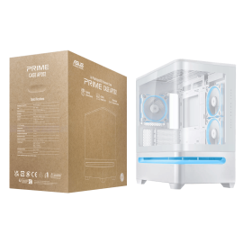 ASUS Prime AP202 ARGB mATX White Chassis ASUS Prime AP202 ARGB mATX White Chassis