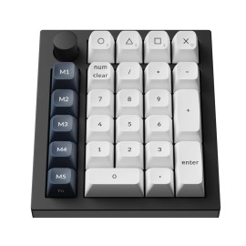 Keychron Q0 Max QMK Gateron Jupiter Red RGB Wireless Custom Number Pad Carbon Black Keychron Q0 Max QMK Gateron Jupiter Red RGB Wireless Custom Number Pad Carbon Black