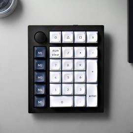 Keychron Q0 Max QMK Gateron Jupiter Red RGB Wireless Custom Number Pad Carbon Black Keychron Q0 Max QMK Gateron Jupiter Red RGB Wireless Custom Number Pad Carbon Black