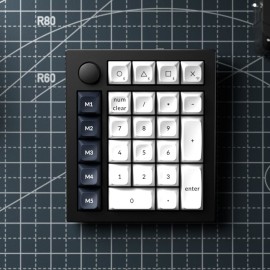 Keychron Q0 Max QMK Gateron Jupiter Red RGB Wireless Custom Number Pad Carbon Black Keychron Q0 Max QMK Gateron Jupiter Red RGB Wireless Custom Number Pad Carbon Black