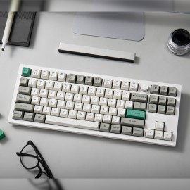 Keychron Q3 Max 80% Full Assembled Knob Red Switch Hot-Swap Gateron Jupiter RGB Wireless Keyboard - Shell White