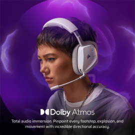 CORSAIR VOID v2 WIRELESS Gaming Headset - White CORSAIR VOID v2 WIRELESS Gaming Headset - White