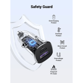 UGREEN Car Charger Fast Charging 30W 2Ports UGREEN Car Charger Fast Charging 30W 2Ports