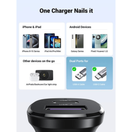 UGREEN Car Charger Fast Charging 30W 2Ports UGREEN Car Charger Fast Charging 30W 2Ports