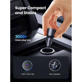 UGREEN 63W Type-C + USB A Fast Car Charger UGREEN 63W Type-C + USB A Fast Car Charger