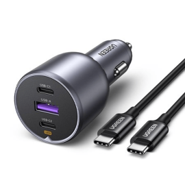 UGREEN 130W USB-C 3-port Car Charger UGREEN 130W USB-C 3-port Car Charger