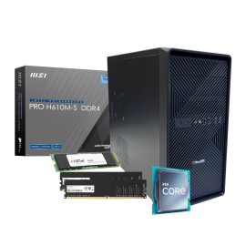PCBUiLDER™ Intel Core i5-12400 HOME MASTER Windows 11 Desktop PC PCBUiLDER™ Intel Core i5-12400 HOME MASTER Windows 11 Desktop PC