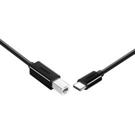 UGreen USB Type-C to B Male Printing Cable 2m - Black UGreen USB Type-C to B Male Printing Cable 2m - Black