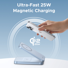 UGreen 25W 2-in-1 Magnetic Wireless Charger UGreen 25W 2-in-1 Magnetic Wireless Charger