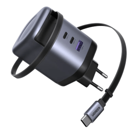 UGREEN Nexode 100W Charger with Retractable USB Type-C Cable UGREEN Nexode 100W Charger with Retractable USB Type-C Cable