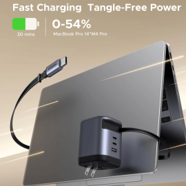 UGREEN Nexode 100W Charger with Retractable USB Type-C Cable UGREEN Nexode 100W Charger with Retractable USB Type-C Cable