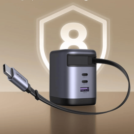 UGREEN Nexode 100W Charger with Retractable USB Type-C Cable UGREEN Nexode 100W Charger with Retractable USB Type-C Cable