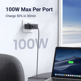 UGreen GaN X100 5-Port 100W Fast Charger UGreen GaN X100 5-Port 100W Fast Charger