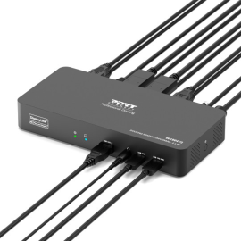 PORT2 x 4K USB-C desktop docking station 11 peripherals 96W PORT2 x 4K USB-C desktop docking station 11 peripherals 96W