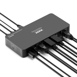 PORT2 x 4K USB-C desktop docking station 11 peripherals 96W PORT2 x 4K USB-C desktop docking station 11 peripherals 96W