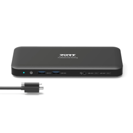 PORT Office docking station 3 X 4 USB-C 11 devices 100W PORT Office docking station 3 X 4 USB-C 11 devices 100W