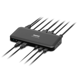 PORT Office docking station 3 X 4 USB-C 11 devices 100W PORT Office docking station 3 X 4 USB-C 11 devices 100W
