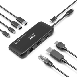 PORT Mobile docking station 1 X 4K USB-C 7 devices 100W PORT Mobile docking station 1 X 4K USB-C 7 devices 100W