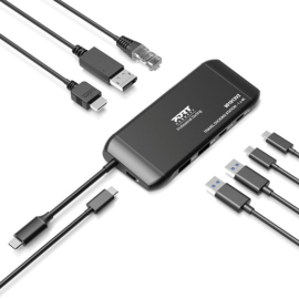 PORT Mobile docking station 1 X 4K USB-C 7 devices 100W PORT Mobile docking station 1 X 4K USB-C 7 devices 100W
