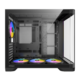 Antec C5 CURVED ARGB ATX | Micro-ATX | ITX ARGB Dual Chamber Mid-Tower Gaming Chassis - Black Antec C5 CURVED ARGB ATX | Micro-ATX | ITX ARGB Dual Chamber Mid-Tower Gaming Chassis - Black