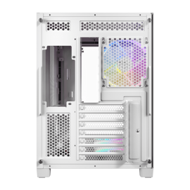 Antec C5 CURVED ARGB ATX | Micro-ATX | ITX ARGB Dual Chamber Mid-Tower Gaming Chassis - White Antec C5 CURVED ARGB ATX | Micro-ATX | ITX ARGB Dual Chamber Mid-Tower Gaming Chassis - White