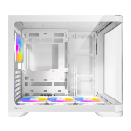 Antec C5 CURVED ARGB ATX | Micro-ATX | ITX ARGB Dual Chamber Mid-Tower Gaming Chassis - White Antec C5 CURVED ARGB ATX | Micro-ATX | ITX ARGB Dual Chamber Mid-Tower Gaming Chassis - White