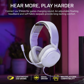 Corsair HS35 v3 Wired Gaming Headset - White Corsair HS35 v3 Wired Gaming Headset - White