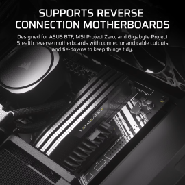 Corsair FRAME 4000D RS ARGB Modular Mid-Tower PC Case - Black Corsair FRAME 4000D RS ARGB Modular Mid-Tower PC Case - Black