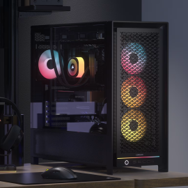 Corsair FRAME 5000D RS ARGB High-Airflow Mid-Tower PC Case - Black Corsair FRAME 5000D RS ARGB High-Airflow Mid-Tower PC Case - Black