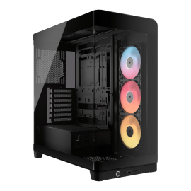 Corsair FRAME 4500X RS-R ARGB Panoramic Glass Mid-Tower PC Case - Black Corsair FRAME 4500X RS-R ARGB Panoramic Glass Mid-Tower PC Case - Black