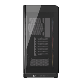Corsair FRAME 4500X RS-R ARGB Panoramic Glass Mid-Tower PC Case - Black Corsair FRAME 4500X RS-R ARGB Panoramic Glass Mid-Tower PC Case - Black