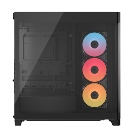 Corsair FRAME 4500X RS-R ARGB Panoramic Glass Mid-Tower PC Case - Black Corsair FRAME 4500X RS-R ARGB Panoramic Glass Mid-Tower PC Case - Black