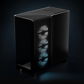 Corsair FRAME 4500X RS-R ARGB Panoramic Glass Mid-Tower PC Case - Black Corsair FRAME 4500X RS-R ARGB Panoramic Glass Mid-Tower PC Case - Black