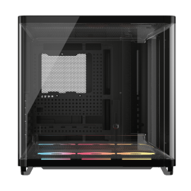 Corsair AIR 5400 LX-R RGB iCUE LINK Triple Chamber Mid-Tower PC Case - Black Corsair AIR 5400 LX-R RGB iCUE LINK Triple Chamber Mid-Tower PC Case - Black