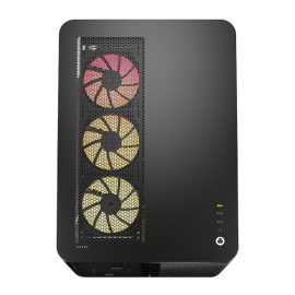 Corsair AIR 5400 LX-R RGB iCUE LINK Triple Chamber Mid-Tower PC Case - Black Corsair AIR 5400 LX-R RGB iCUE LINK Triple Chamber Mid-Tower PC Case - Black