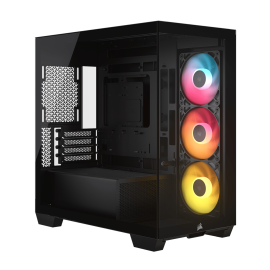 Corsair 2800X RS-R ARGB Micro-ATX PC Case - Black Corsair 2800X RS-R ARGB Micro-ATX PC Case - Black