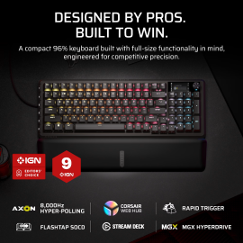 Corsair VANGUARD PRO 96 Hall Effect Gaming Keyboard Corsair VANGUARD PRO 96 Hall Effect Gaming Keyboard
