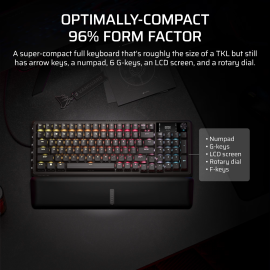 Corsair VANGUARD PRO 96 Hall Effect Gaming Keyboard Corsair VANGUARD PRO 96 Hall Effect Gaming Keyboard