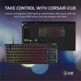 Corsair K55 CORE TKL RGB Gaming Keyboard