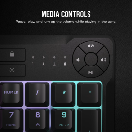Corsair K55 CORE RGB Gaming Keyboard - Black Corsair K55 CORE RGB Gaming Keyboard - Black