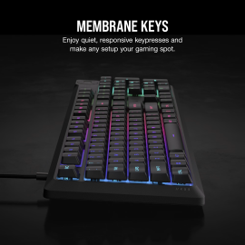 Corsair K55 CORE RGB Gaming Keyboard - Black Corsair K55 CORE RGB Gaming Keyboard - Black