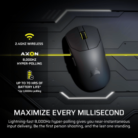 Corsair SABRE v2 PRO ULTRALIGHT WIRELESS 30000 DPI Gaming Mouse - Black Corsair SABRE v2 PRO ULTRALIGHT WIRELESS 30000 DPI Gaming Mouse - Black