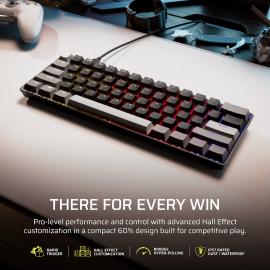 Corsair CLIPPER PRO MINI 60 Hall Effect Gaming Keyboard - Black Corsair CLIPPER PRO MINI 60 Hall Effect Gaming Keyboard - Black