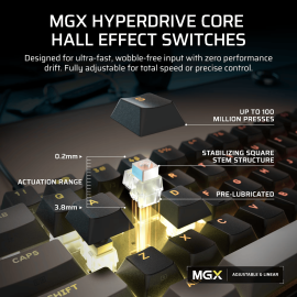 Corsair CLIPPER PRO MINI 60 Hall Effect Gaming Keyboard - Black Corsair CLIPPER PRO MINI 60 Hall Effect Gaming Keyboard - Black