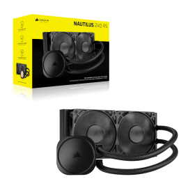 Corsair NAUTILUS 240 RS Liquid CPU Cooler - Black Corsair NAUTILUS 240 RS Liquid CPU Cooler - Black