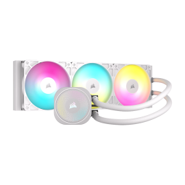 Corsair NAUTILUS 360 RS ARGB Liquid CPU Cooler - White Corsair NAUTILUS 360 RS ARGB Liquid CPU Cooler - White