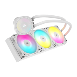 Corsair NAUTILUS 360 RS ARGB Liquid CPU Cooler - White Corsair NAUTILUS 360 RS ARGB Liquid CPU Cooler - White