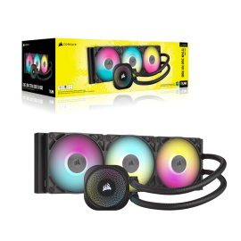 Corsair iCUE LINK TITAN 360 RX RGB AIO Liquid CPU Cooler - Black Corsair iCUE LINK TITAN 360 RX RGB AIO Liquid CPU Cooler - Black