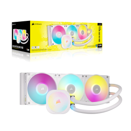 Corsair iCUE LINK TITAN 360 RX RGB AIO Liquid CPU Cooler - White Corsair iCUE LINK TITAN 360 RX RGB AIO Liquid CPU Cooler - White